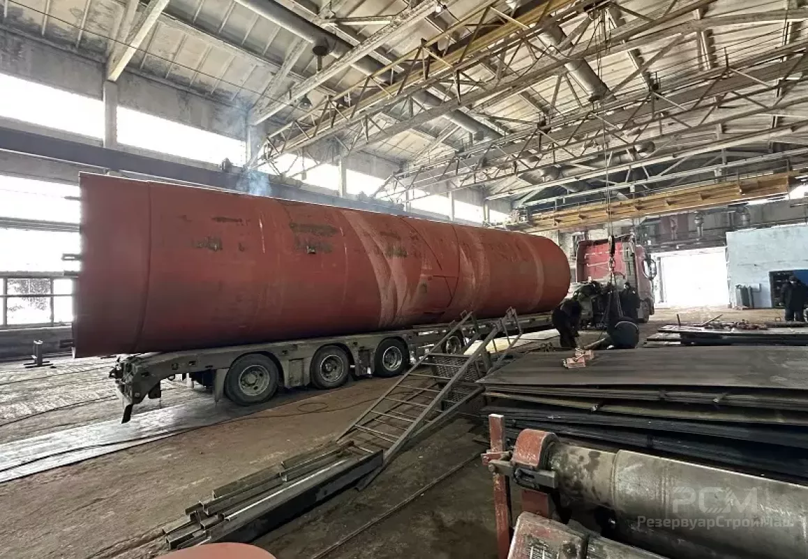 Изготовление и доставка резервуара РВС-1000